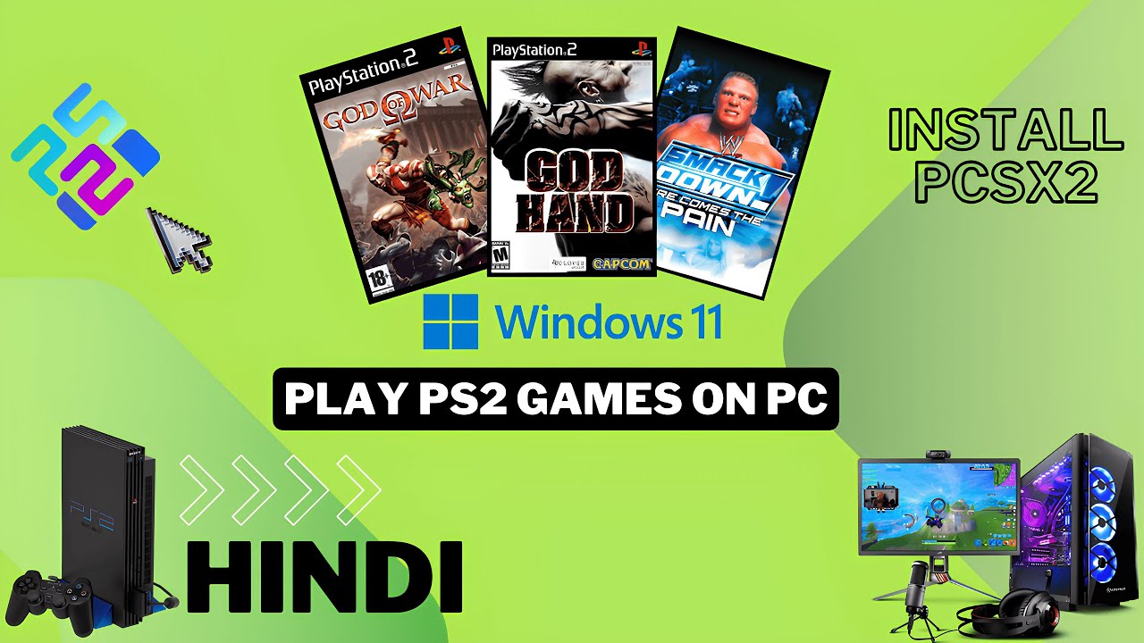 HOW TO PLAY PS2 GAMES ON PC/ LAPTOP ( 2024 ) HINDI | PCSX2 SETUP EASY GUIDE