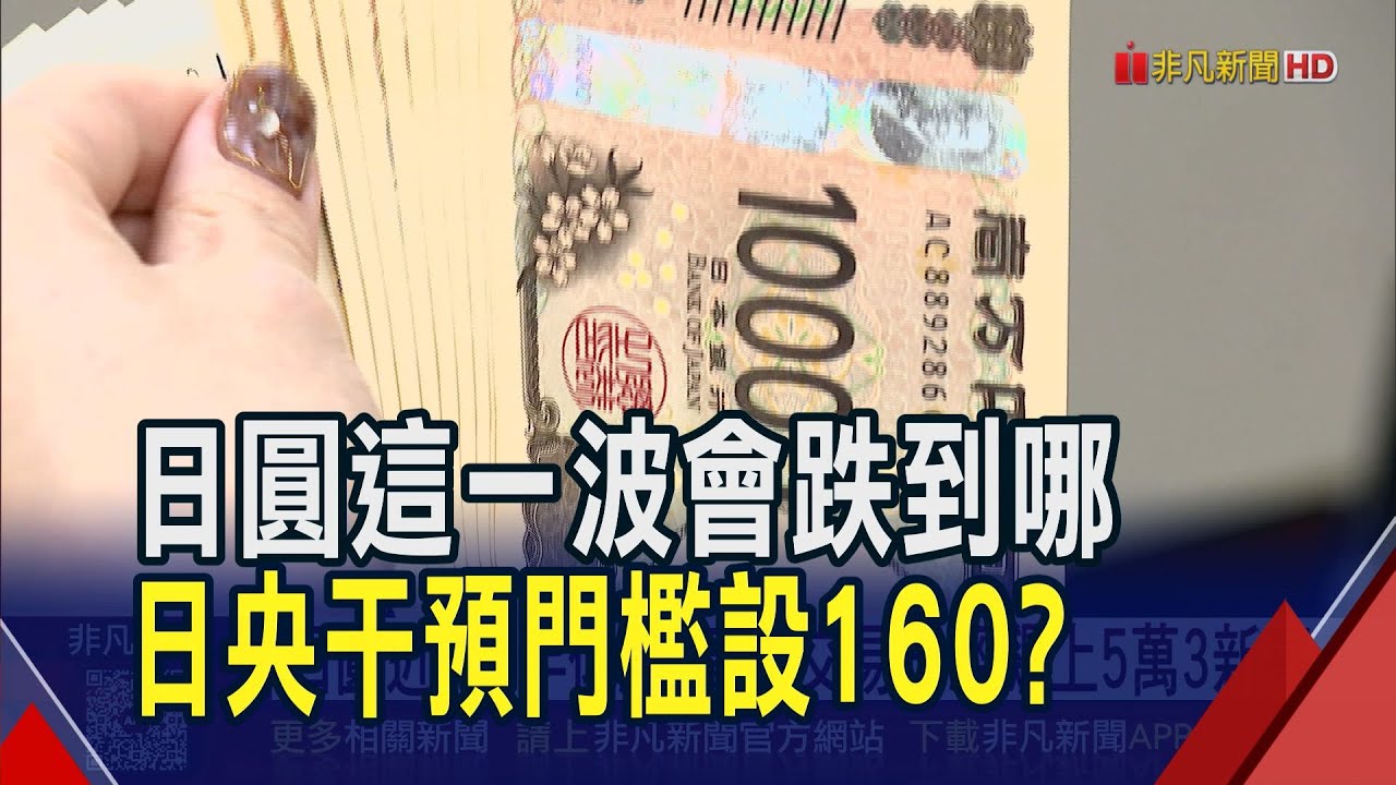 日圓逼近159 台銀換匯0.2027哈日族手腳要快  日圓近1年半低點 高市交易日經飆上5萬3新高｜非凡財經新聞｜20260113
