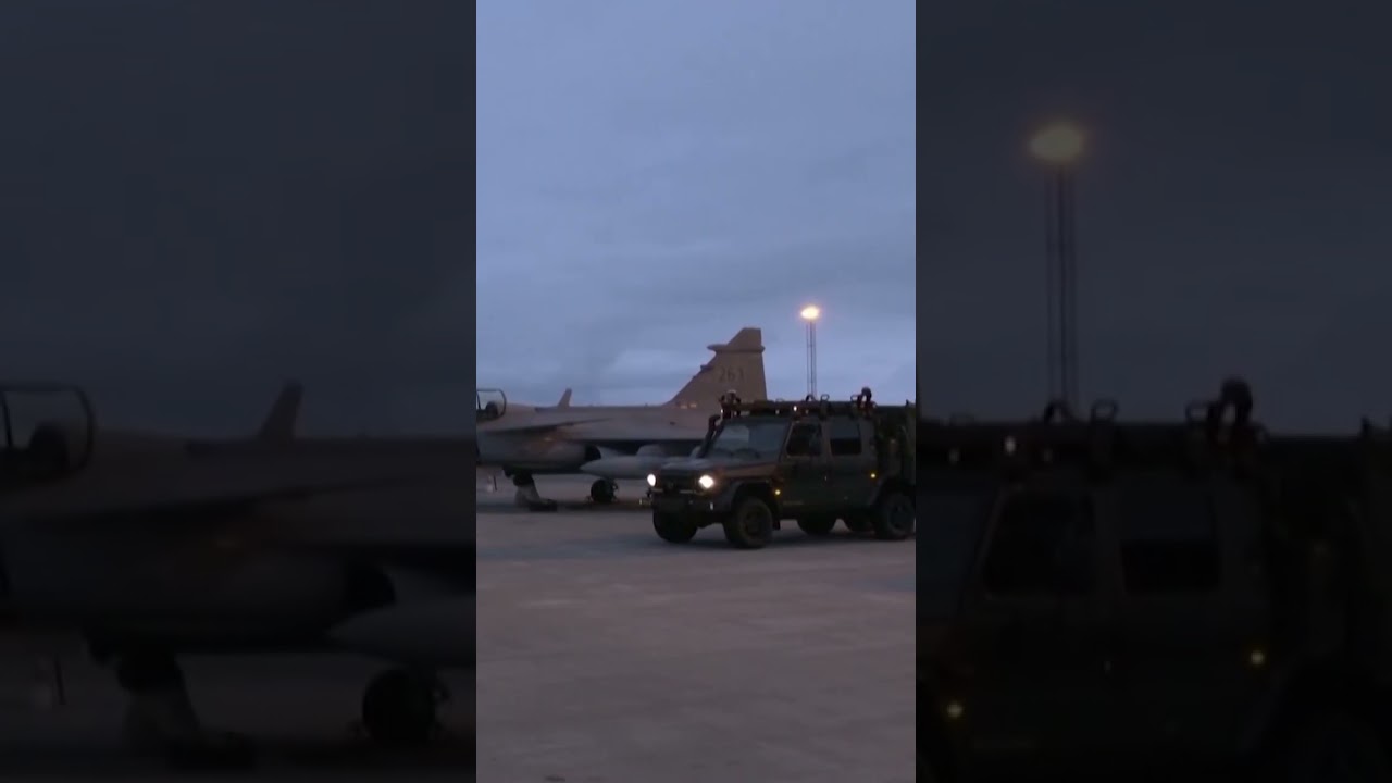 Sweden in the Arctic: JAS 39 Gripen Jets to Patrol Greenland and Iceland | DWS News | AC1C