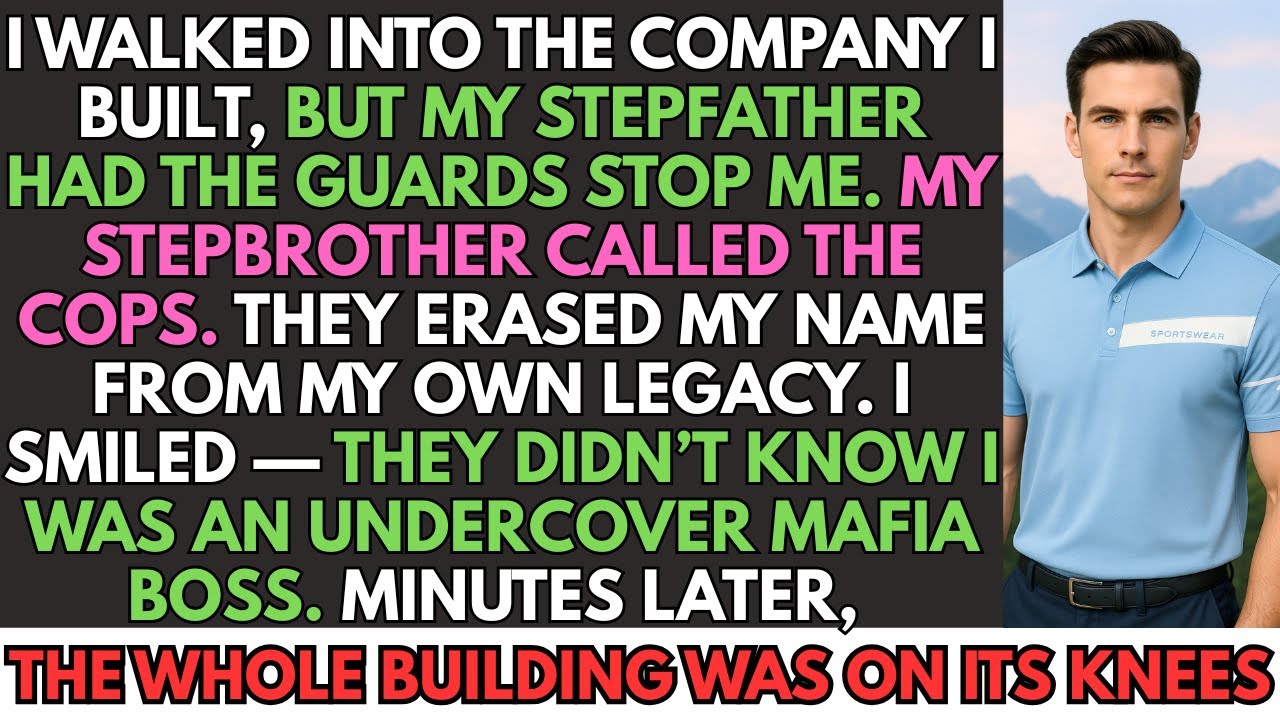 My Family Stole The Company I Built—Then Found Out The “Bastard” They Mocked Was A Mafia Boss.