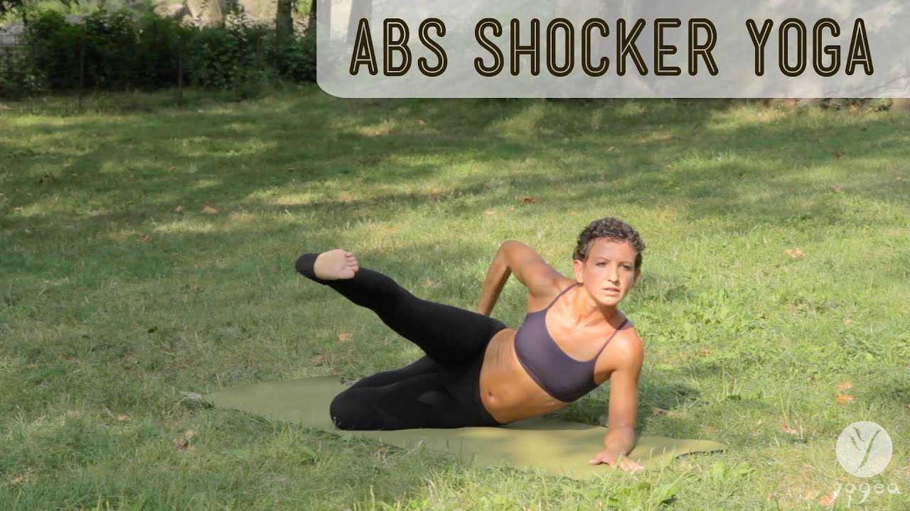 Abs Shocker Yoga Routine: Power House (open level)