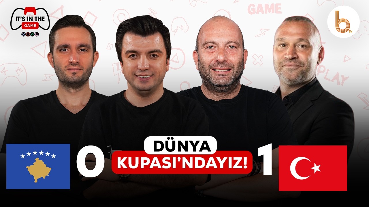 D&Uuml;NYA KUPASINDAYIZ! Kosova 0-1 T&uuml;rkiye Ma&ccedil; Sonu Bışar &Ouml;zbey, G&ouml;khan Din&ccedil;, Samet S&uuml;ner, Serkan Balcı