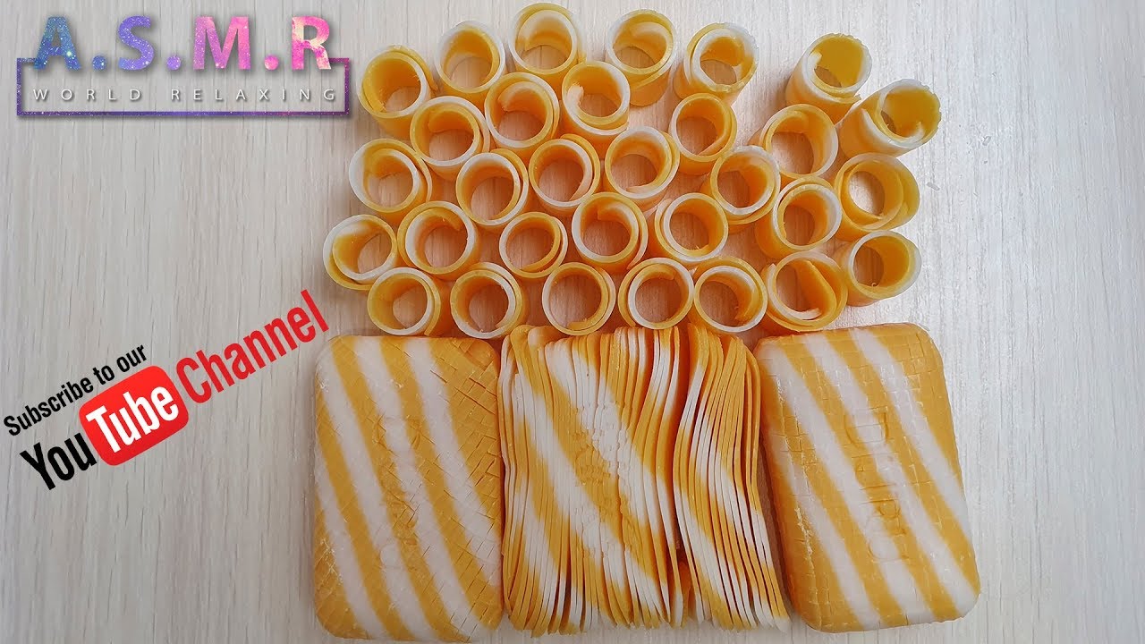 Oddly Satisfying, Cutting Very Dry and Hard Soap ASMR