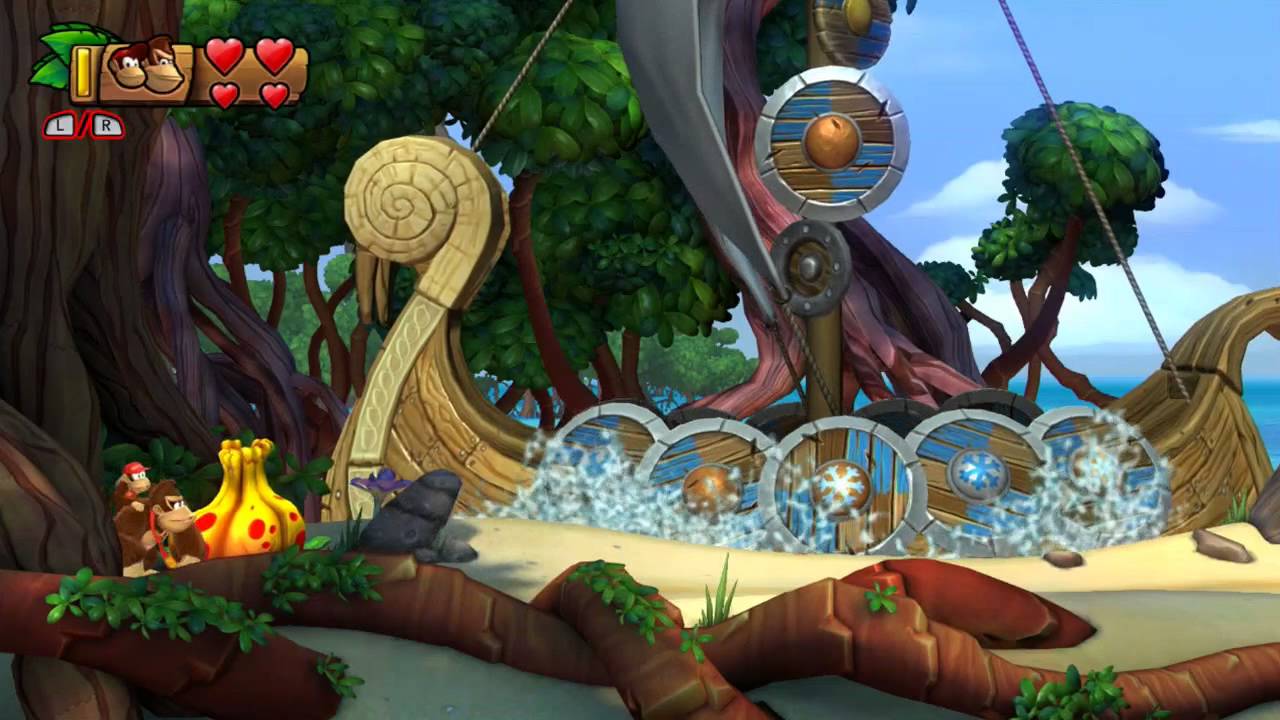 Let's Play Donkey Kong Country: Tropical Freeze Folge 1 - Die DK Insel wird auf Eis gelegt