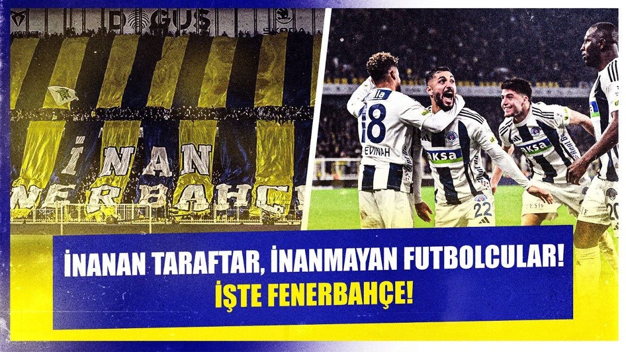 Fenerbahçe - Kasımpaşa Maç Sonu | Kadıköy’de Stres Bulutları