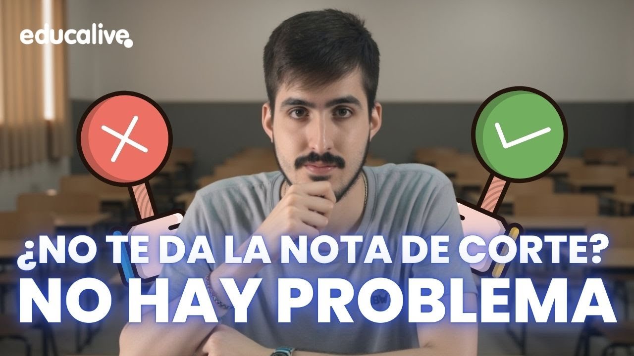 🚨 &iquest;Qu&eacute; hacer si NO ALCANZAS LA NOTA de CORTE de una carrera?: TODAS las opciones