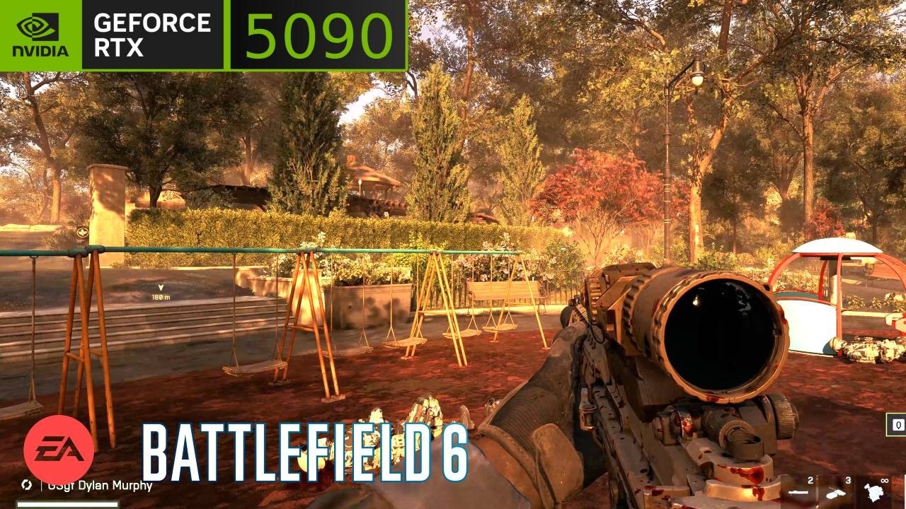 Battlefield 6 Campaign DLSS 4.5 | RTX 5090 [4K] Ryzen 7 9800X3D