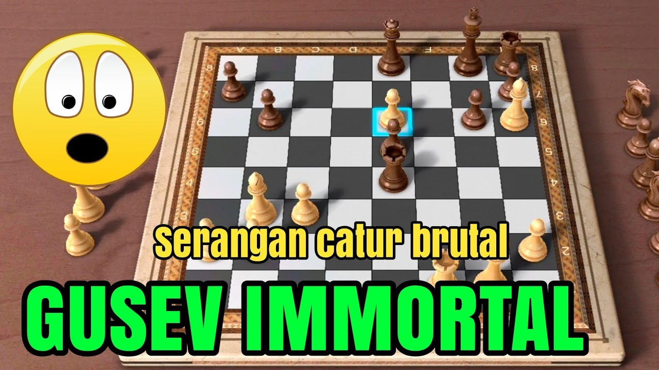 Pertandingan catur brutal dan immortal! Yuri gusev vs Erik averbakh 1946