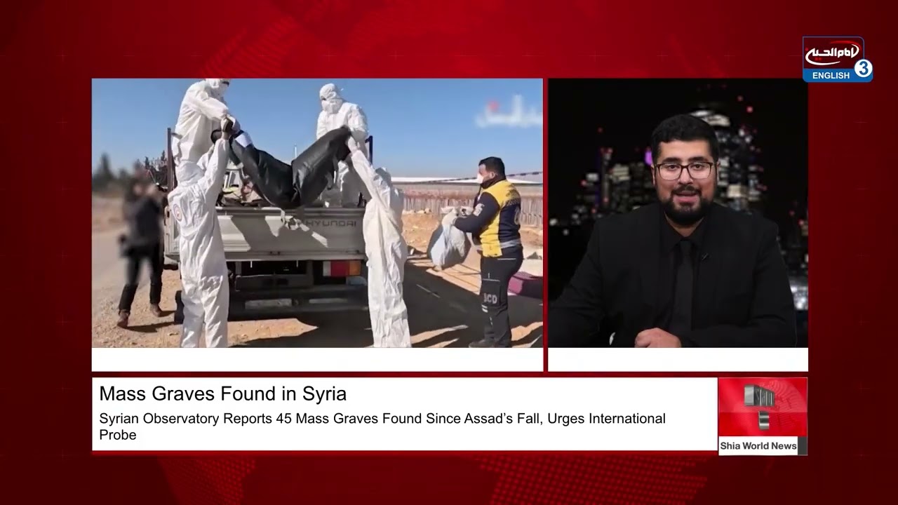 Syrian Observatory Reports 45 Mass Graves Found Since Assad&rsquo;s Fall, Urges International Probe