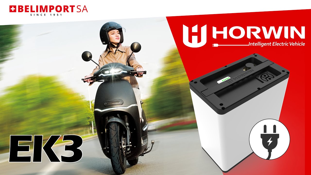 HORWIN EK3 | 95 km/h Elektroroller | Belimport.ch