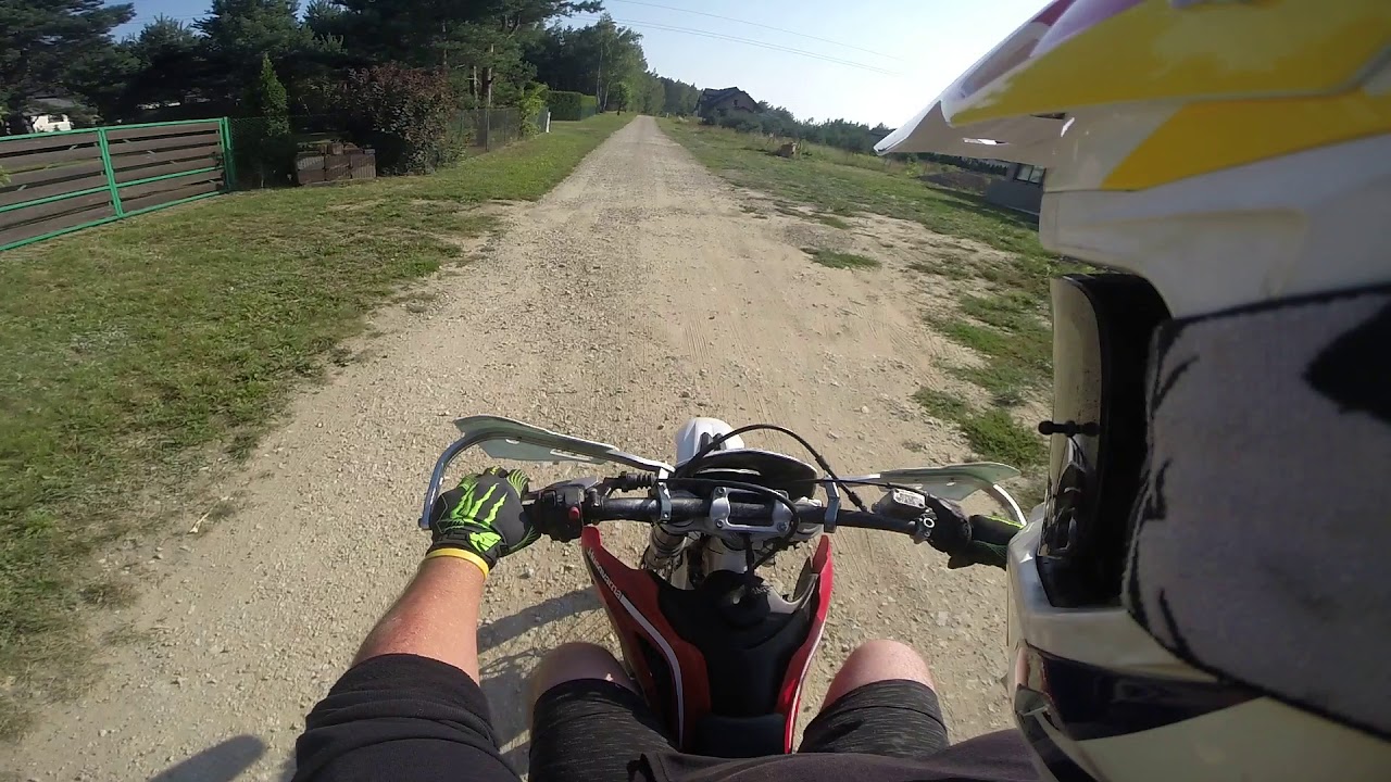 First ride - husqvarna wr 250 2009