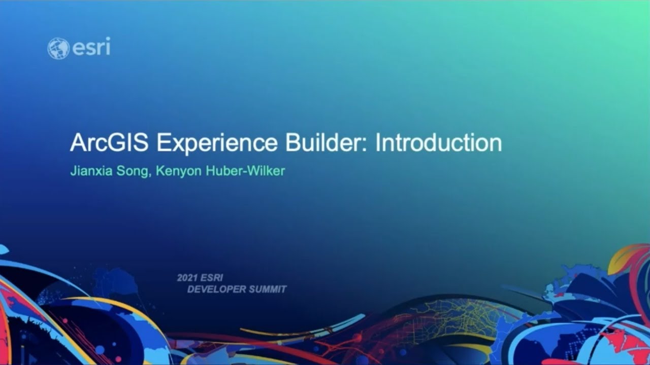 ArcGIS Experience Builder: An Introduction
