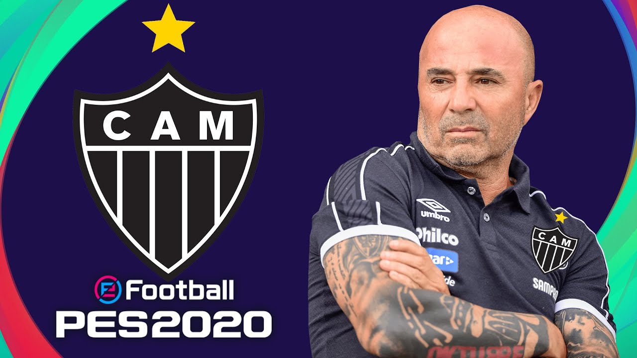 JOGUE COMO O ATLÉTICO-MG DE SAMPAOLI NO PES 2021 | eFootball PES 2021