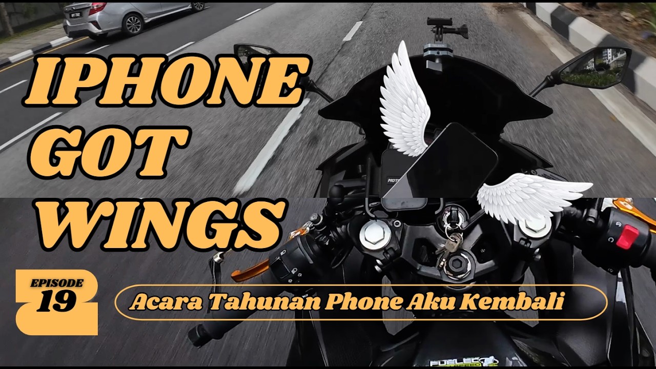 PHONE AKU MINUM REDBULL ? / BENDA NAK JADI / NINJA 250 / DJI OSMO ACTION 4