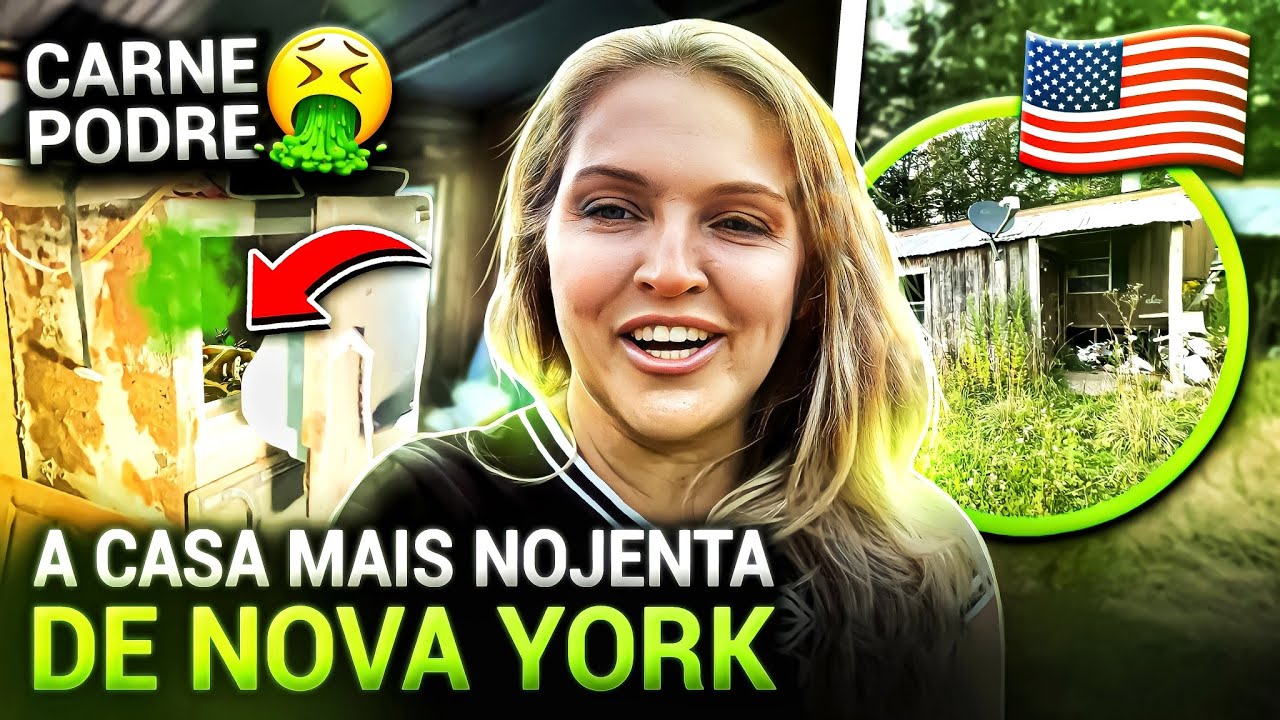 A casa ABANDONADA  mais PODRE de NOVA York