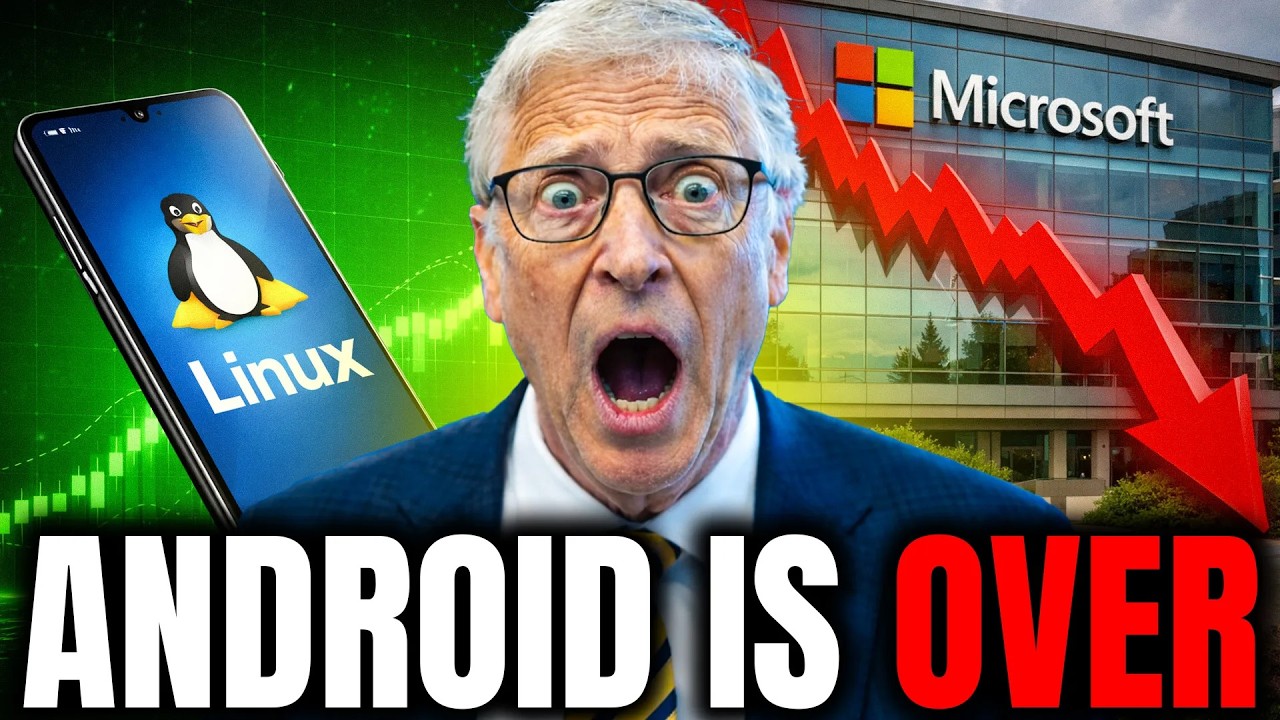 Bill Gates PANICS As Linux Phone DESTROYS Windows And Android In 2026!
