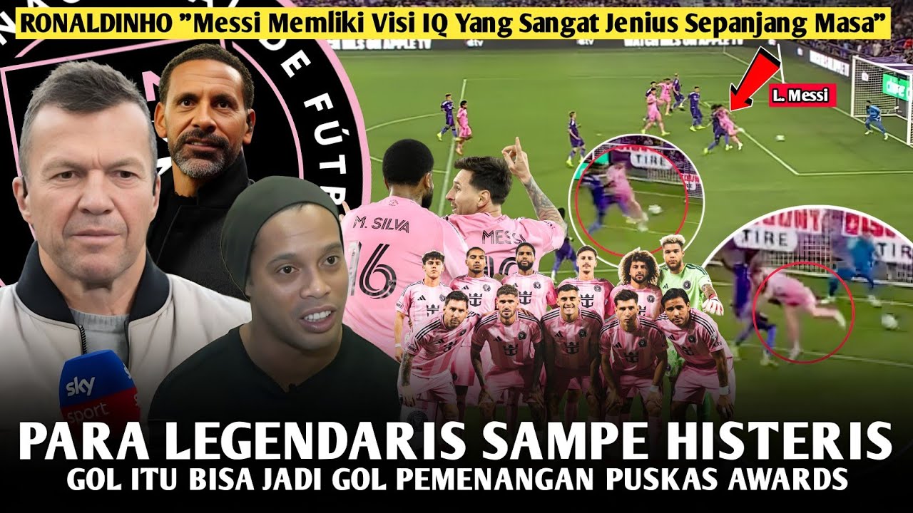 LEO IQ 1000 🧠 Messi Selalu Bikin Legendaris Tergila-Gila 😭 Lihat Back Heel Messi Nyaris Bikin Gol 😱