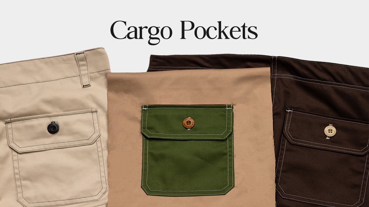 How to Sew Cargo Pockets for Beginners | GA021