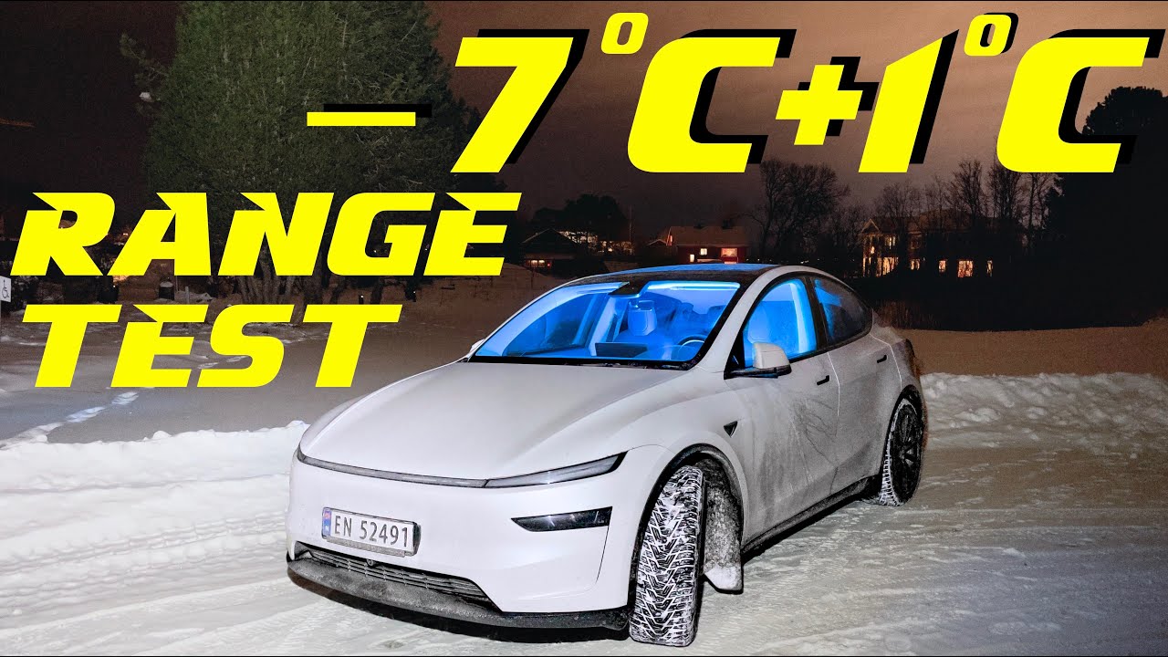 Best ELECTRIC CAR for WINTER–Tesla Model Y Juniper Premium Dual Motor Range Test Drive #car #Tesla