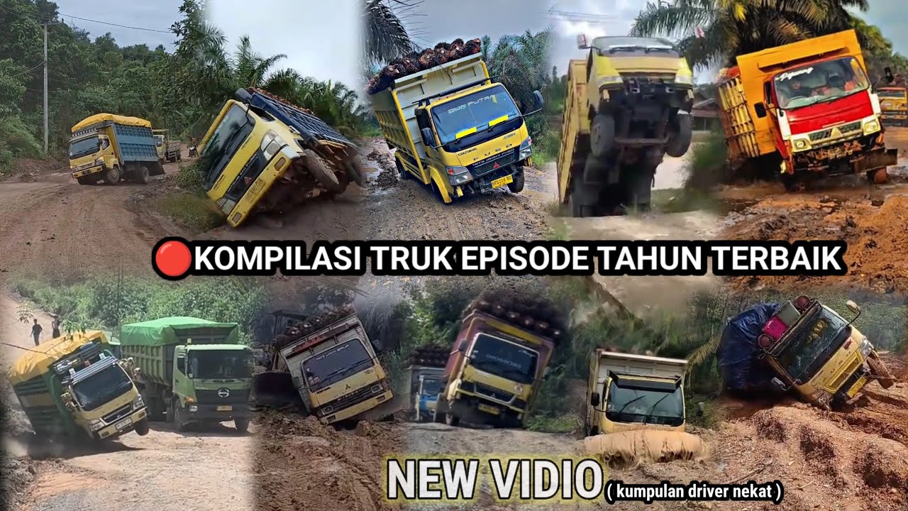 KOMPILASI TRUK DAN DRIVER NEKAT !🔥 episode tahun terbaik #2026 - 2