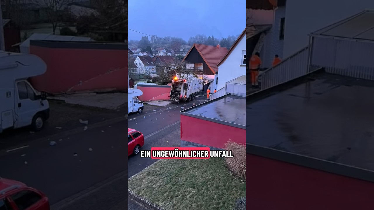 🚨 M&uuml;llwagen auf Irrfahrt sorgt f&uuml;r Chaos in Gehweiler!