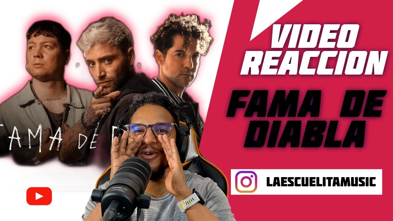 La Konga, David Bisbal, Emanero - FAMA DE DIABLA (CARLOS REACCIONAl)