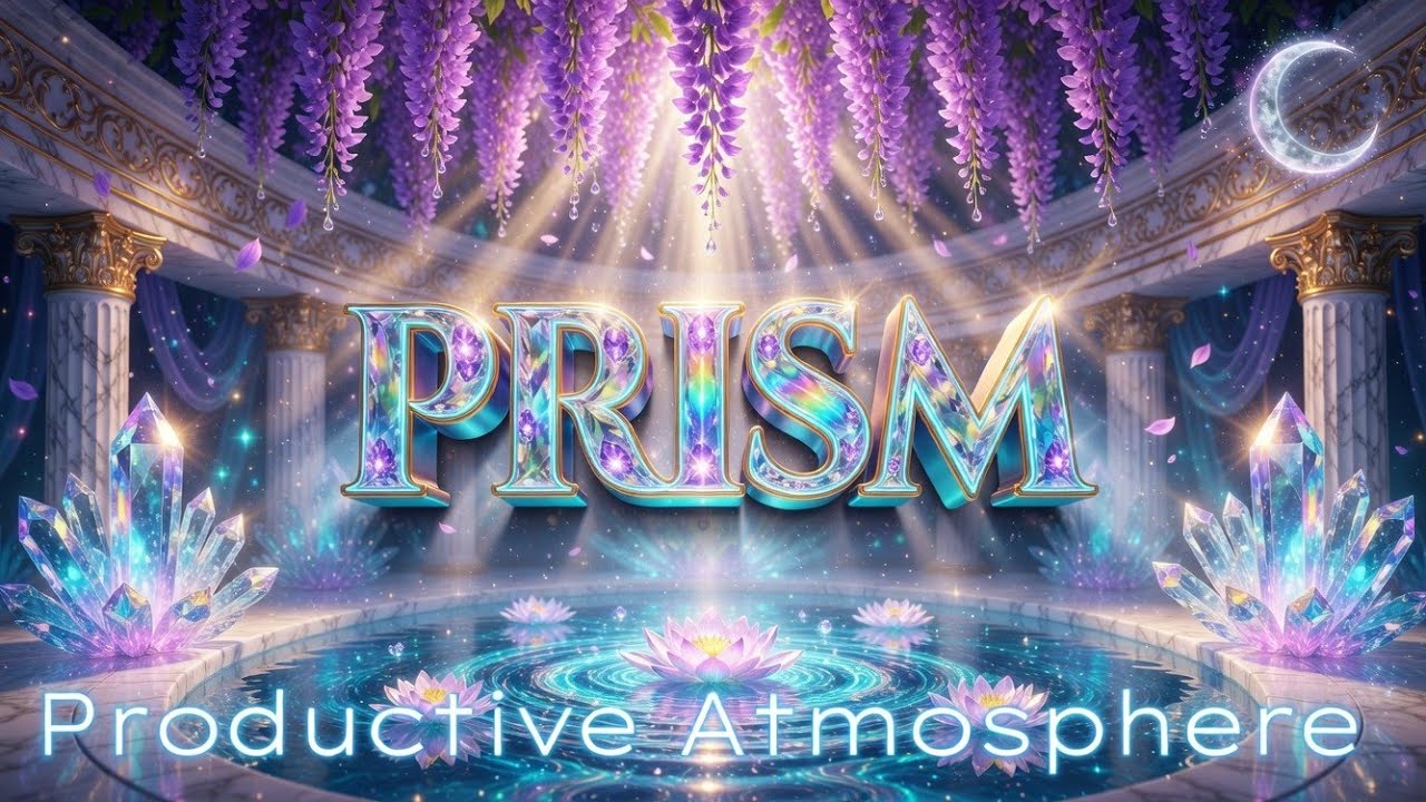 Clarity and Calm | Focus Cave - Prism LIVE (3 Hours)