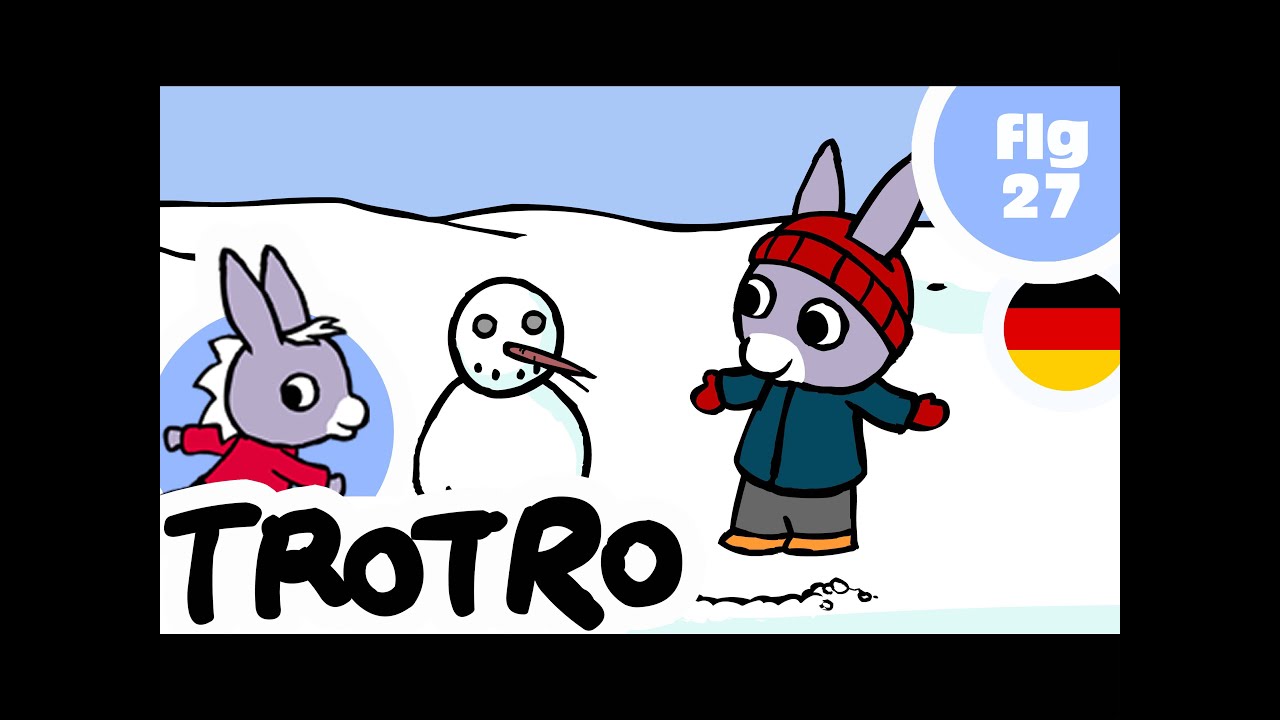 TROTRO DEUTSCH - EP27 - Trotro und der Schneemann