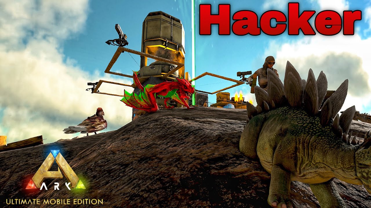 Attacking Hackers Tribe & the End | Ark:Ultimate Mobile Edition PvP S2 EP.3