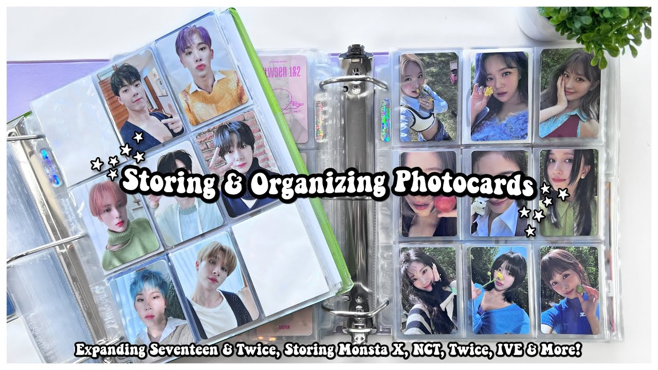 Storing & Organizing New Photocards 44 ✰ Expanding Seventeen & Twice, Storing MX, IVE, NCT & More!