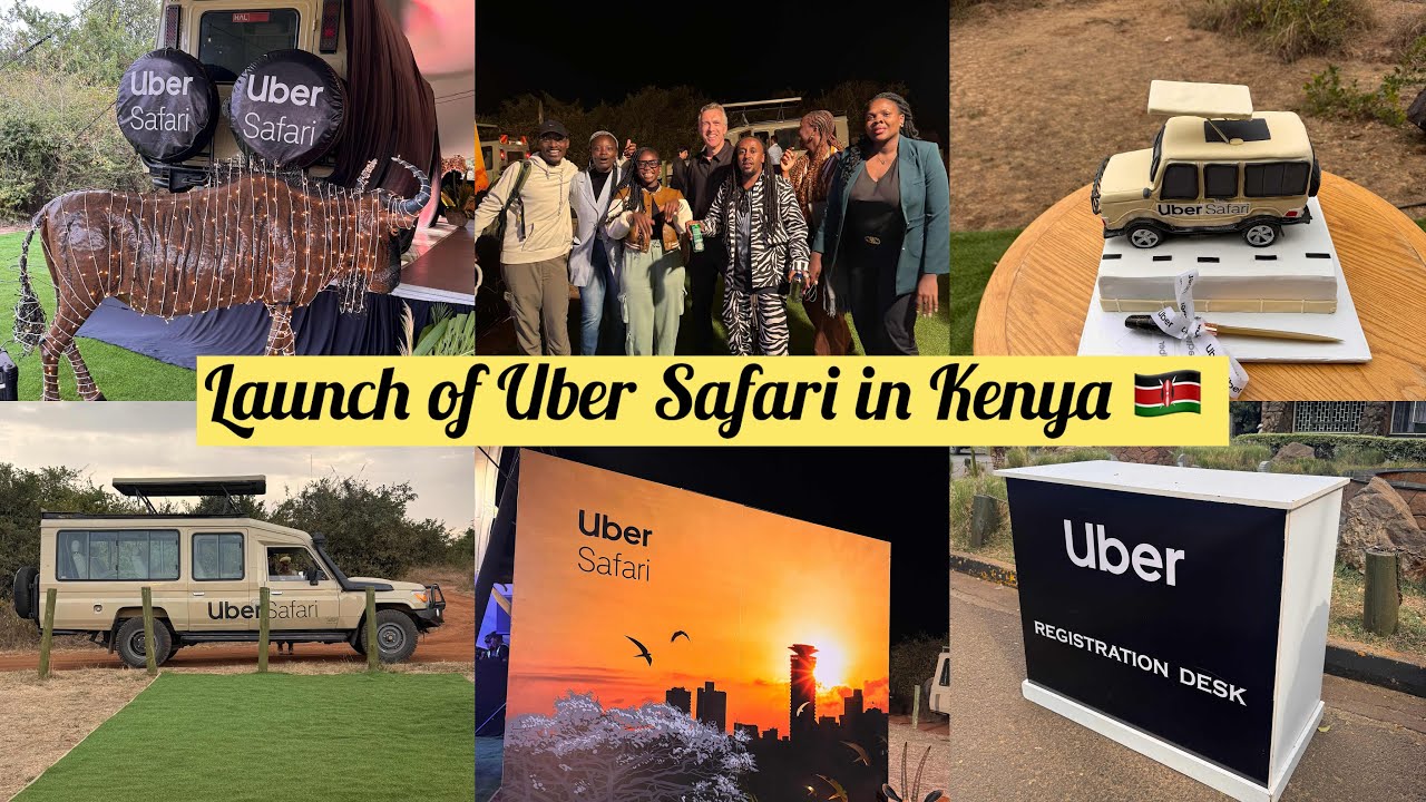 Launch of Uber Safari in Kenya 🇰🇪 