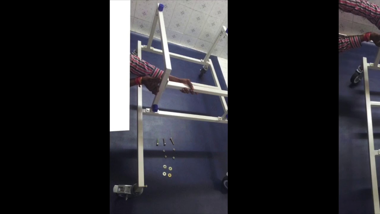 TILTING TABLE - MANUAL MODEL | Assembling