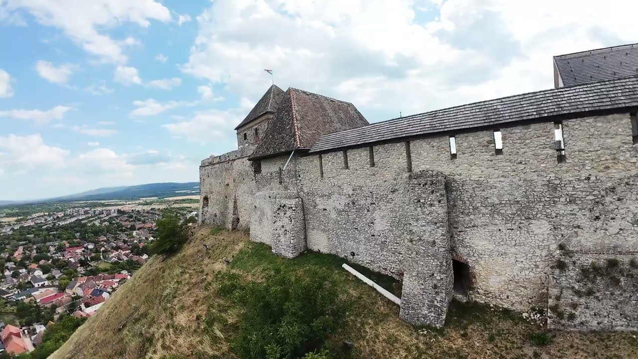 S&uuml;meg Castle | Medieval Fortress in Veszprem County | FPV Drone 4K 120fps | Fly Over FPV