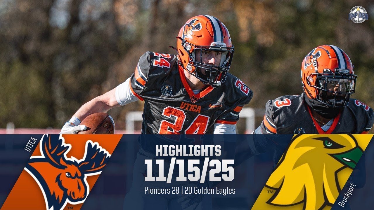 Utica vs Brockport | Football Highlights - 11/15/25