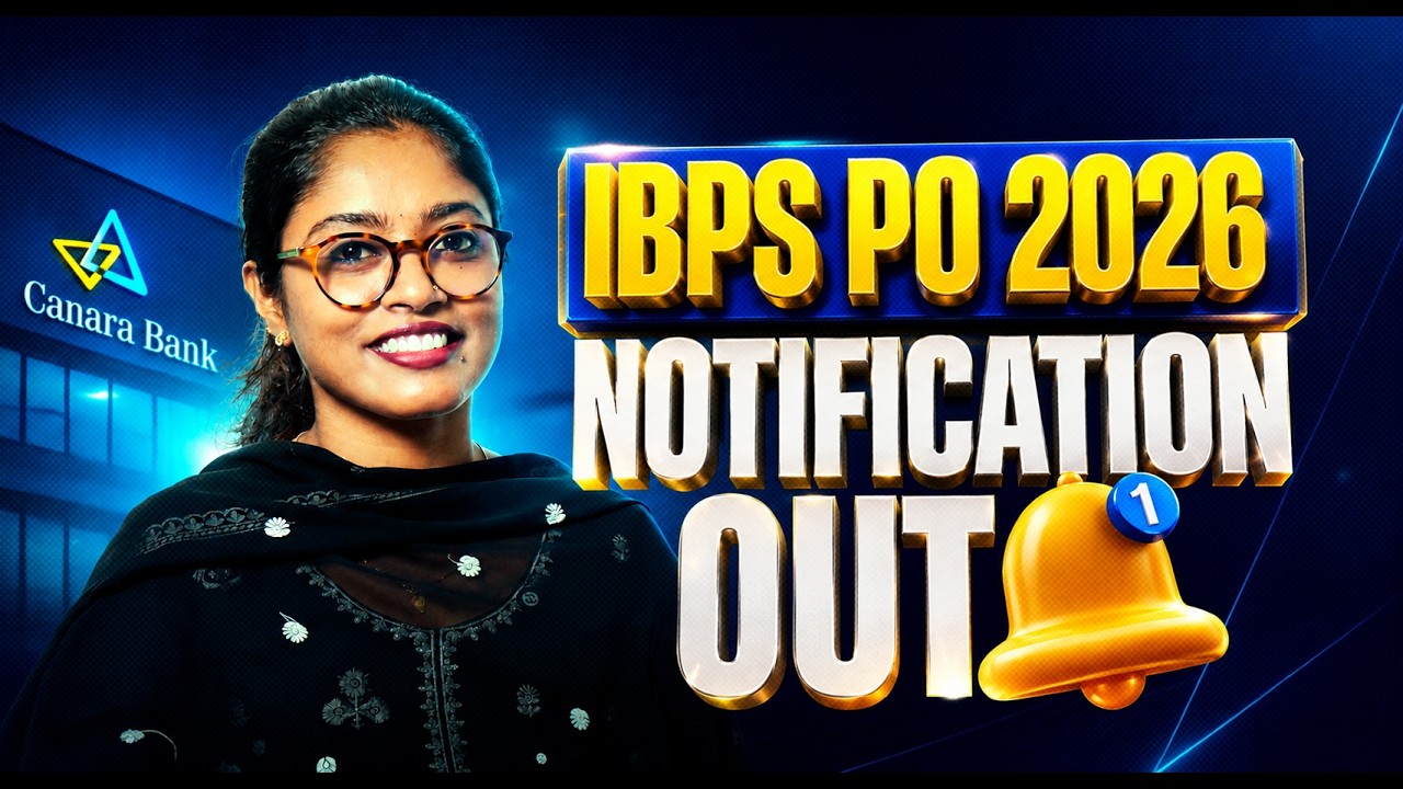 IBPS PO 2026 🔥🔥| Detailed Notification Out | Check Vacancies, Eligibility, Salary