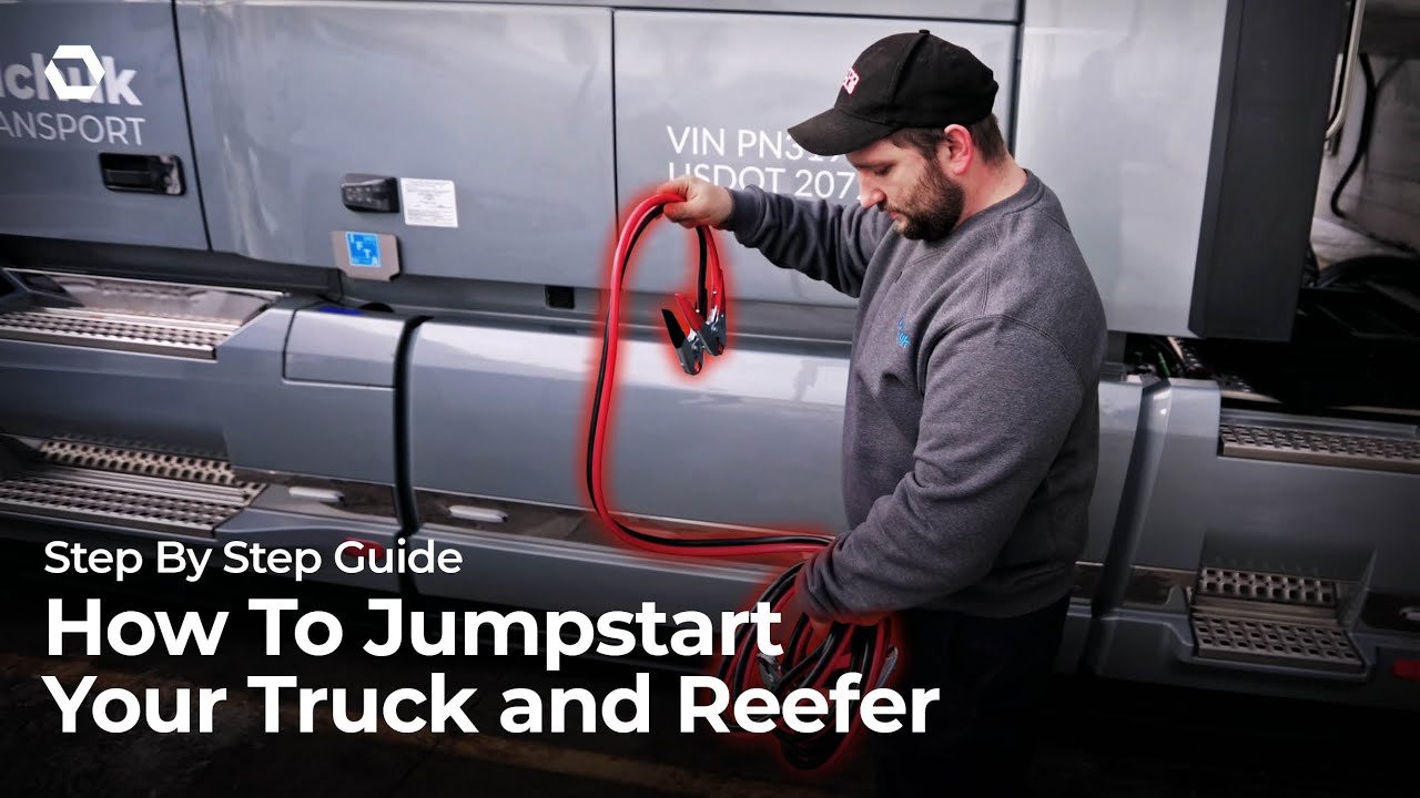 How to Jump Start Truck and Reefer | Battery Died