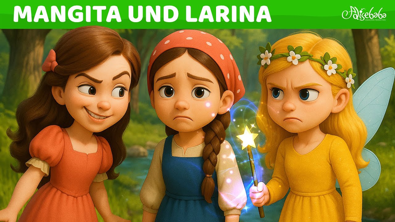 Mangita und Larina ✨| 3D 4K | Märchen für Kinder | Gute Nacht Geschichte