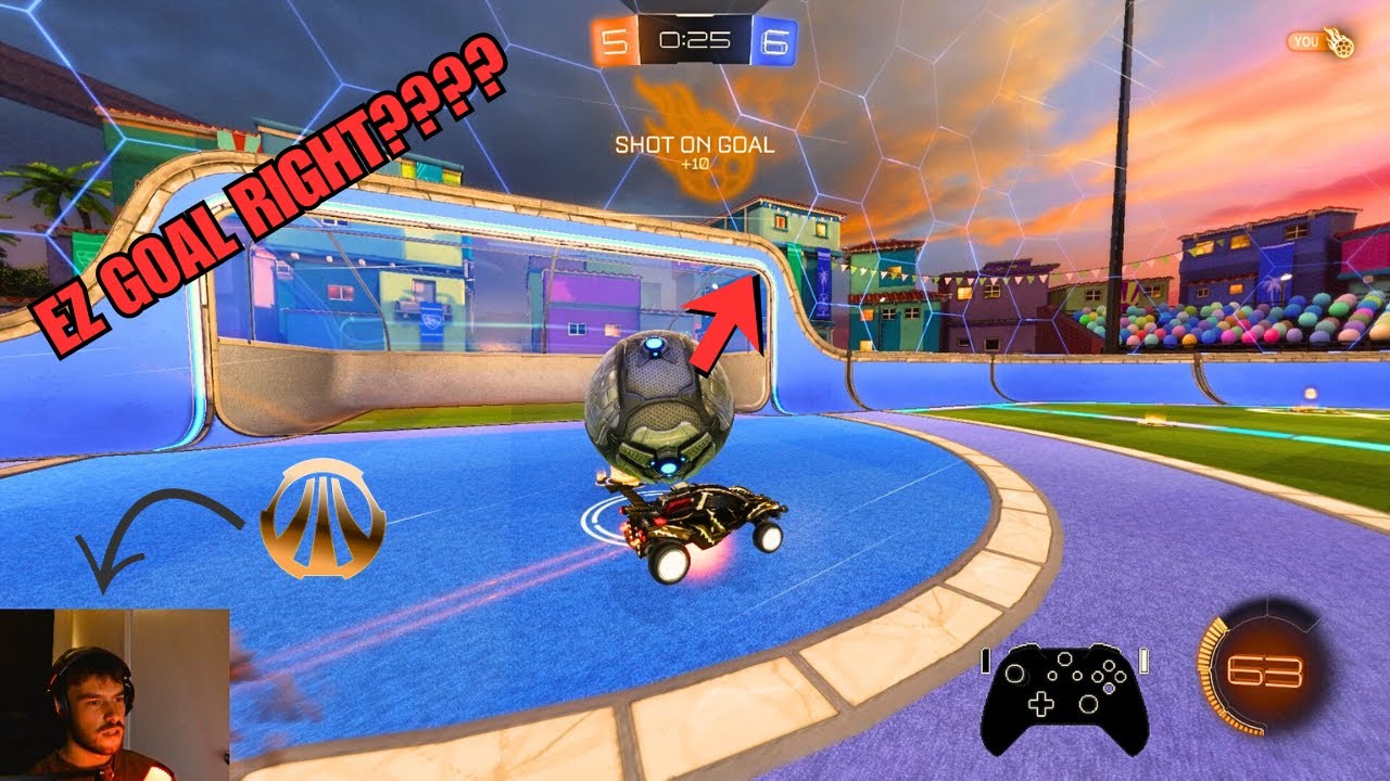 Rocket League 1v1's!!! Peak Diamond Gameplay. GC tries grinding 1's