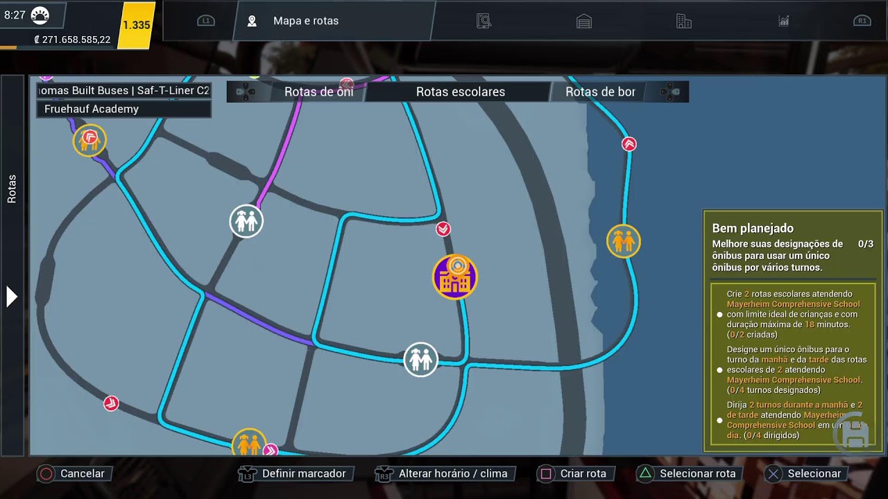 Bus Simulator 21 PS5 Mapa Seaside Valley Missões Primárias Parte 52