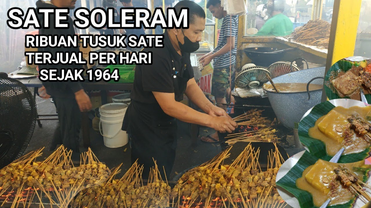SATE SOLERAM, SATE PADANG TERNAMA DI PADANG PANJANG
