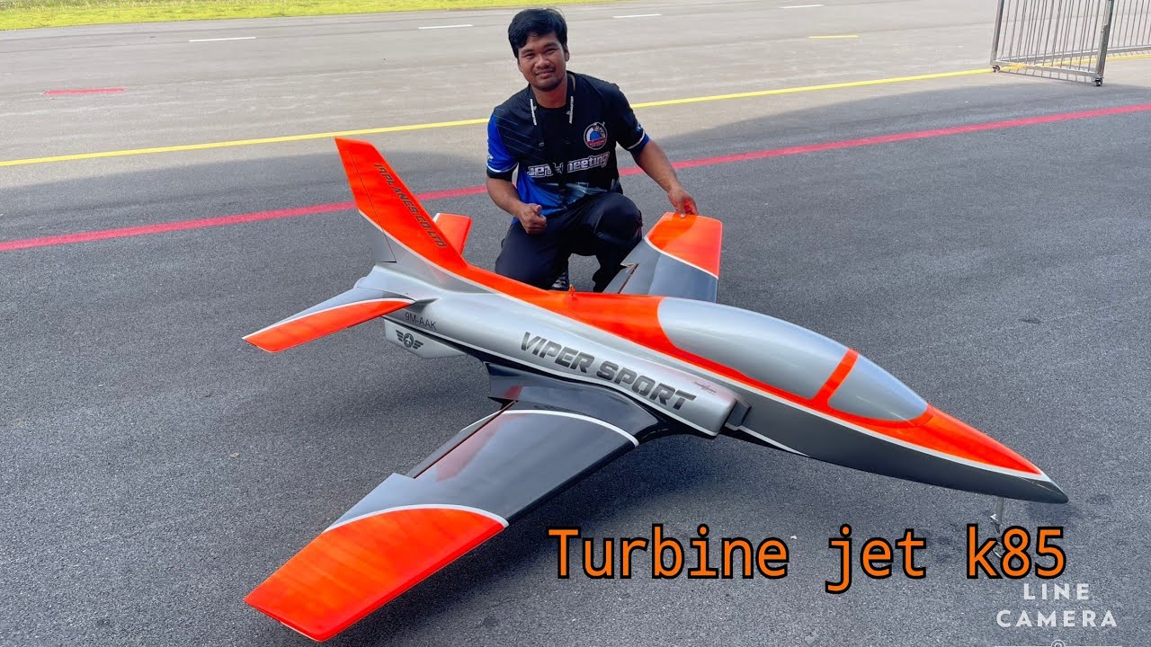 Viper sport jet k85. ไฟท์แรกของการบินเจ็ท ตื่นเต้นมากๆๆครับ #สนามบินฝูงบินต่ำrcลพบุรี
