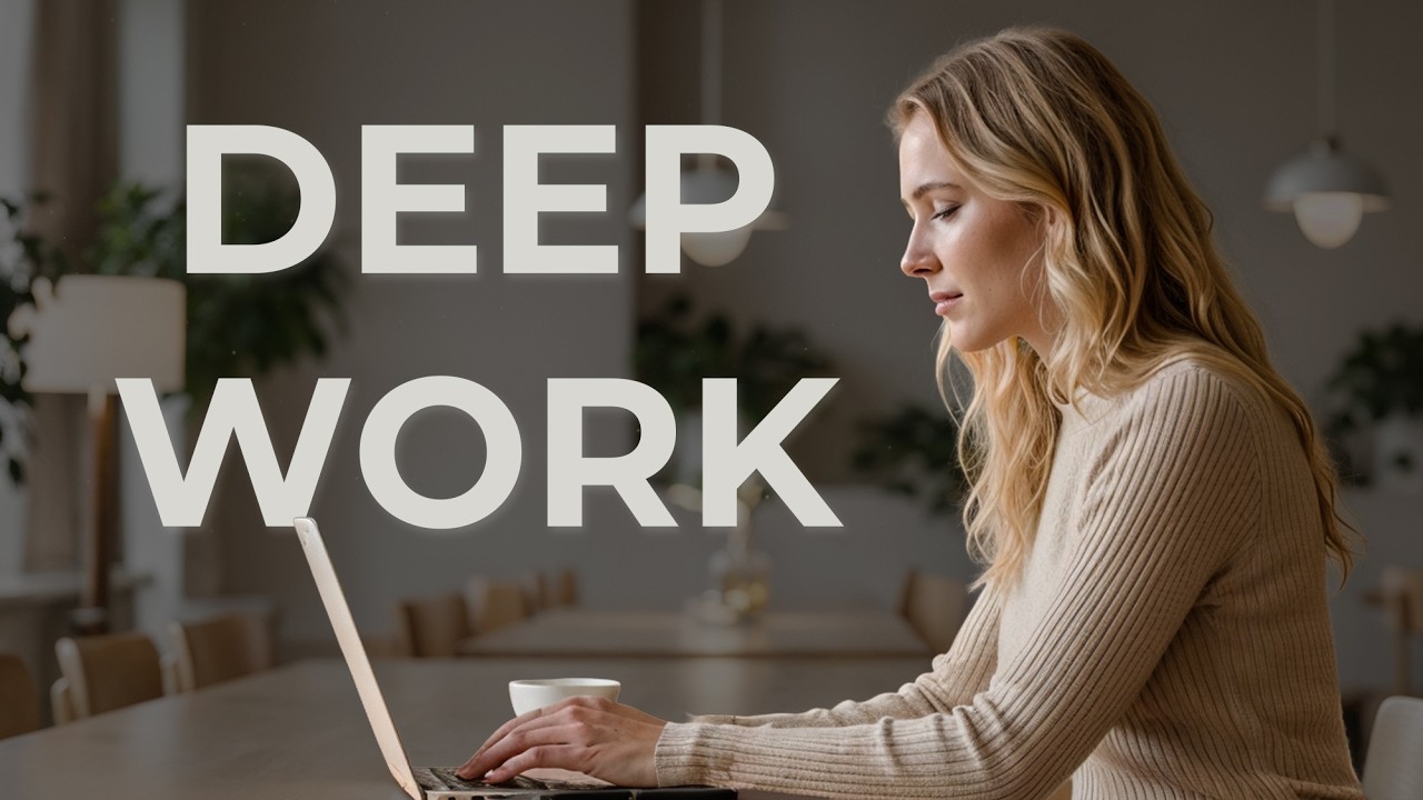 Deep Work Productivity Session – Long Focus Music
