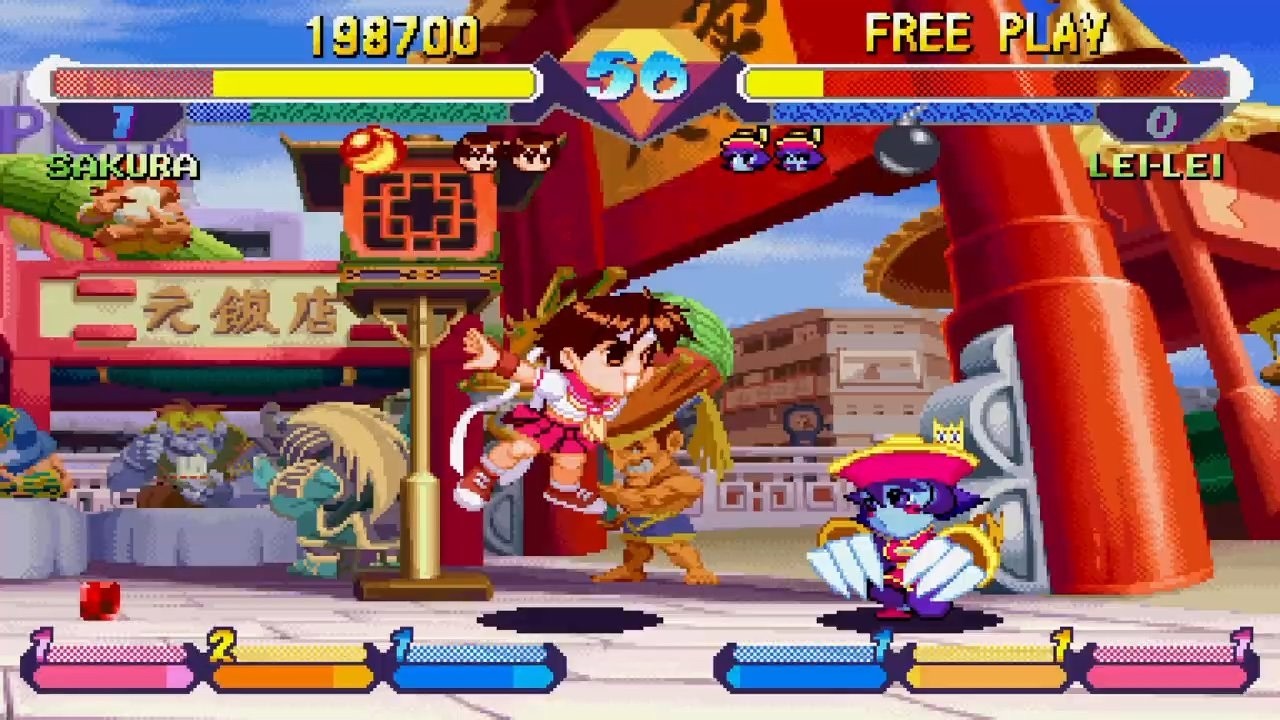 ポケットファイター_さくら 1コインクリア_2026/02/15