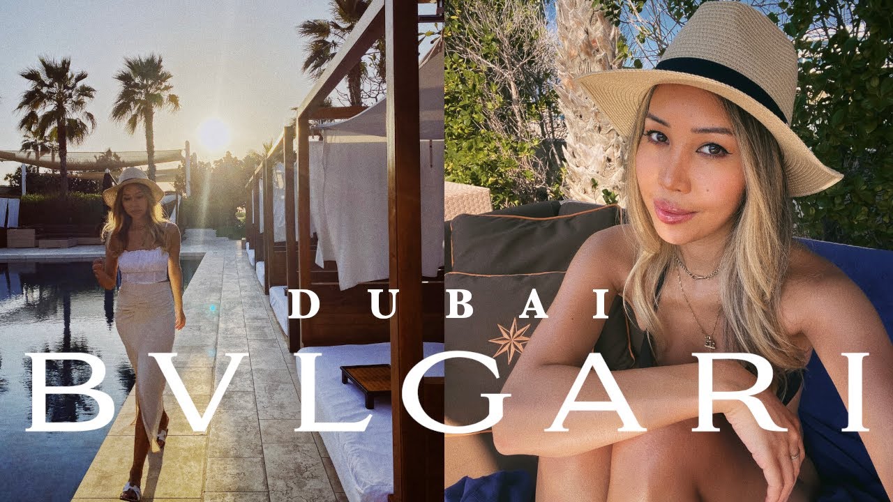 EXPLORING BULGARI RESORT DUBAI 🇦🇪 Super yachts, sunshine and unparalleled luxury