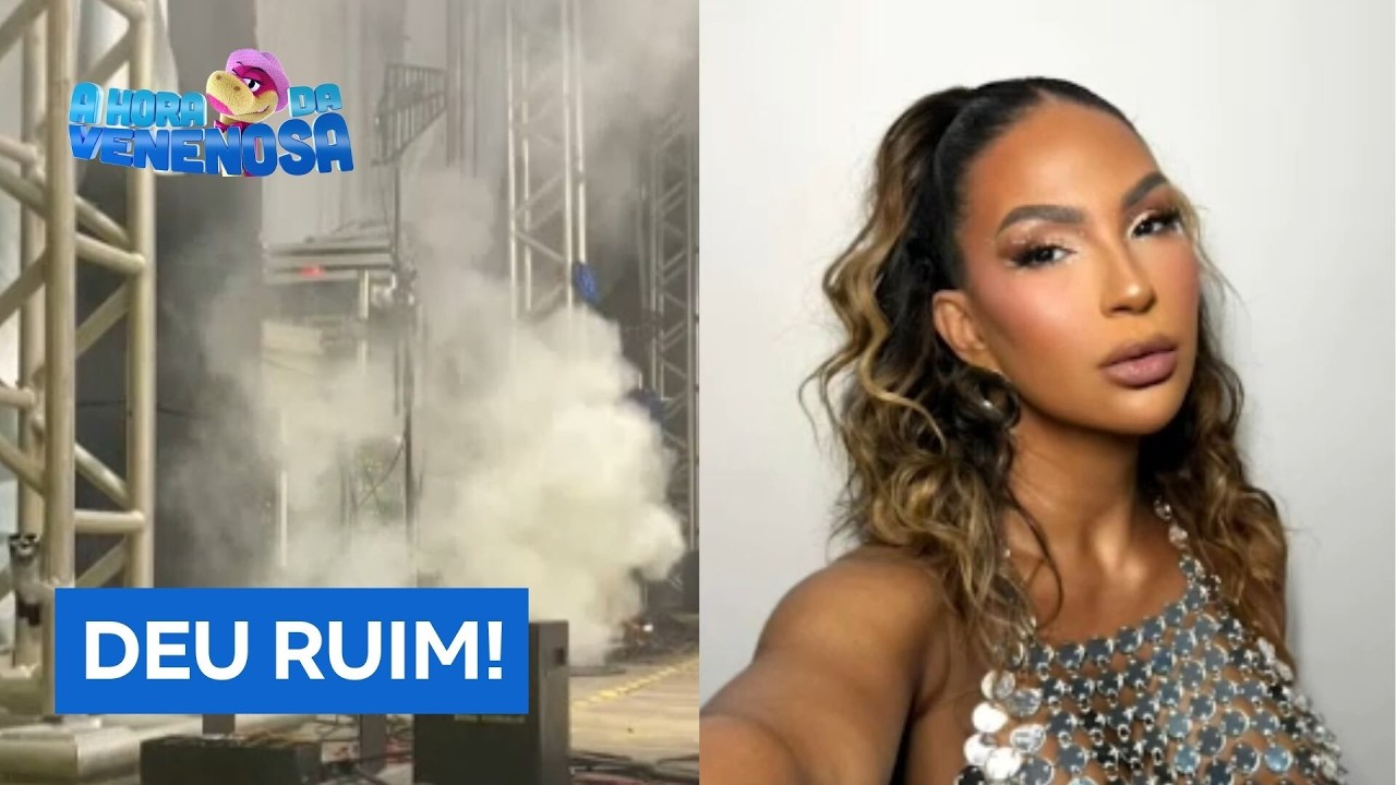 Valesca Popozuda interrompe show após problema técnico