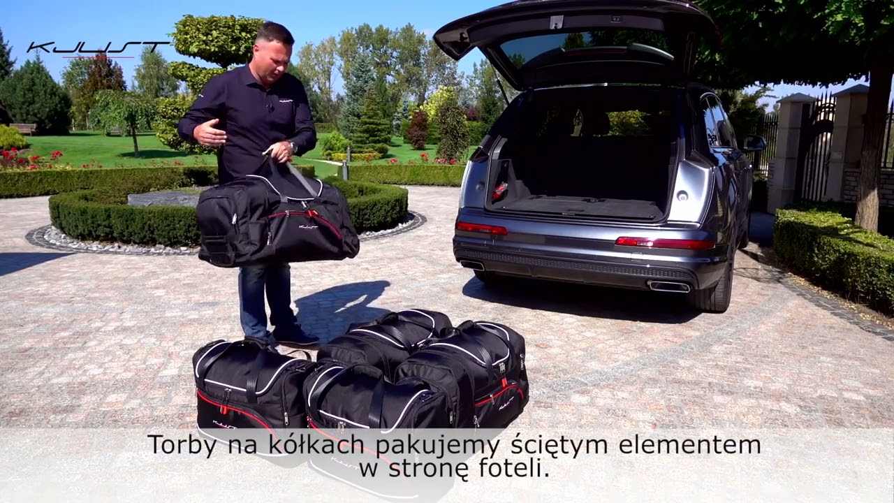 Kjust - dedykowane do modelu samochodu torby podróżne / pakowanie do bagażnika