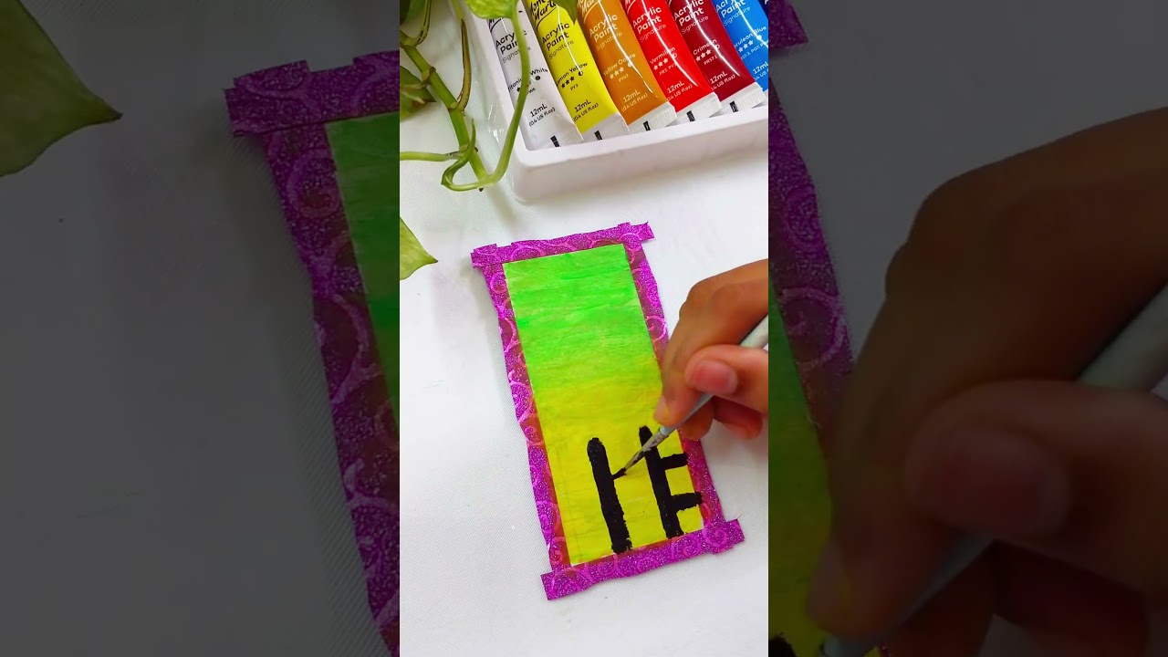 Rain Moment mini painting