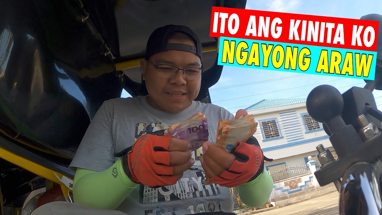 Magkano ang kinita ko ngayong araw buhay tricycle driver