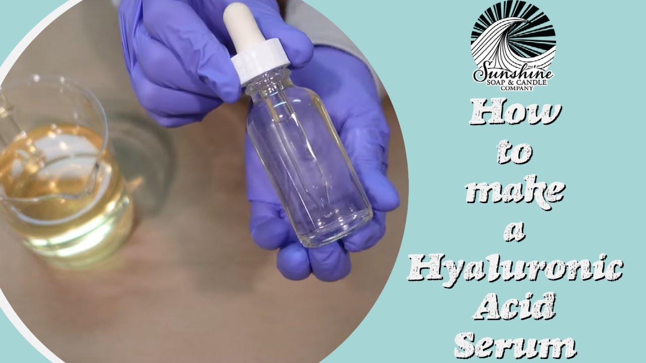 How To Make A Hyaluronic Acid Serum With Peptides + Hemp Seed Protein (Easy DIY Anti-Aging Serum)