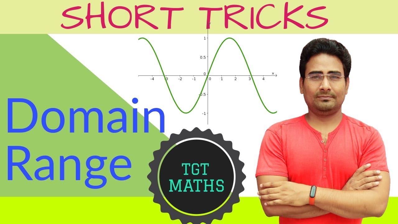 DOMAIN AND RANGE OF FUNCTION || SHORT TRICKS || BY SKMathsTricks